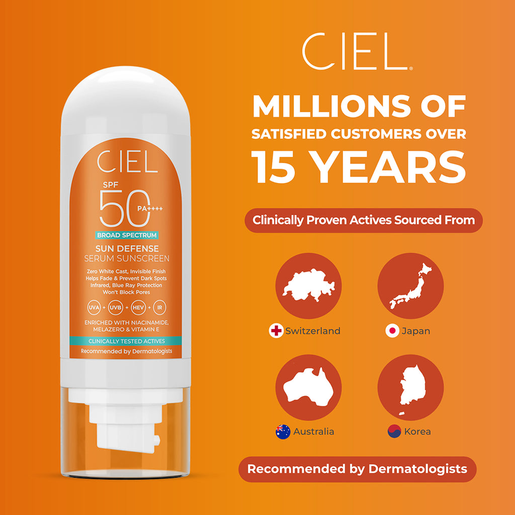 Sun Defense Serum Sunscreen SPF 50