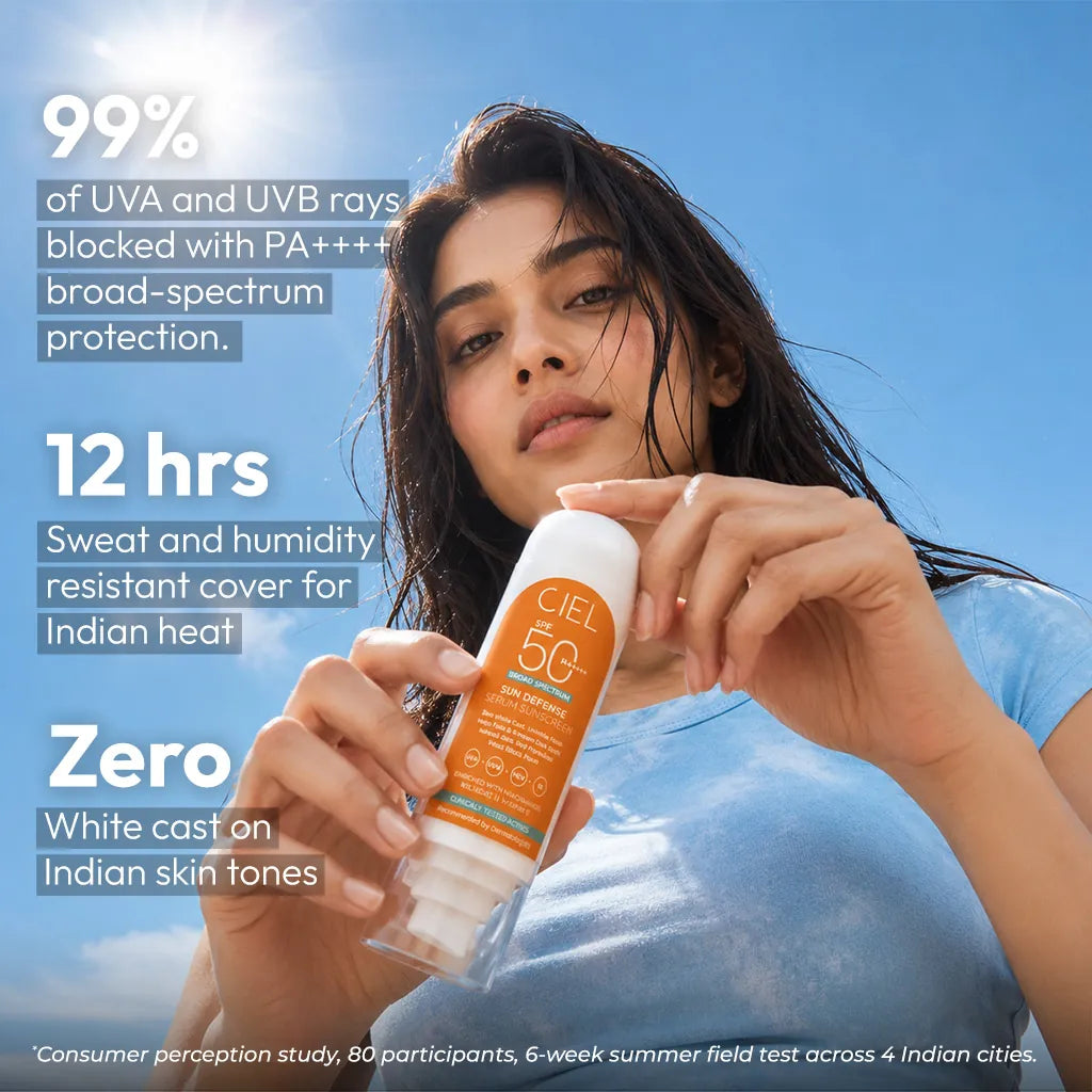 Sun Defense Serum Sunscreen SPF 50