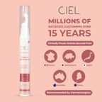 CIEL Under Eye Repair Serum with clinically proven actives sourced from France, Switzerland, Japan, Australia and Korea