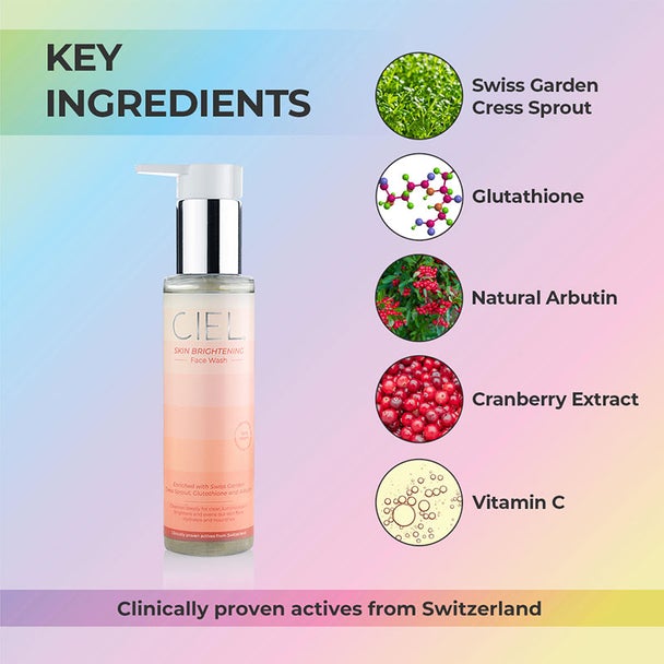 Skin Brightening Face Wash Ingredients 